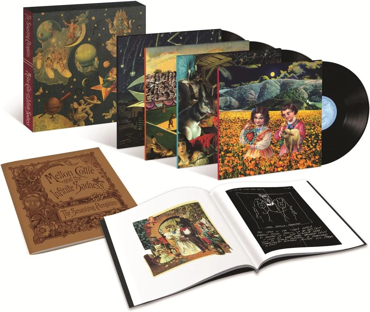 The Smashing Pumpkins - Mellon Collie And The Infinite Sadness - Remastered 180 Gram 4-LP Box Set