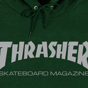 Thrasher - Skate Magazine Hoodie Green/Grey