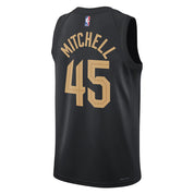 NBA - Cleveland Cavaliers Donovan Mitchell Black Jersey
