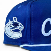 New Era - The Golfer Vancouver Canucks Blue Snapback Hat