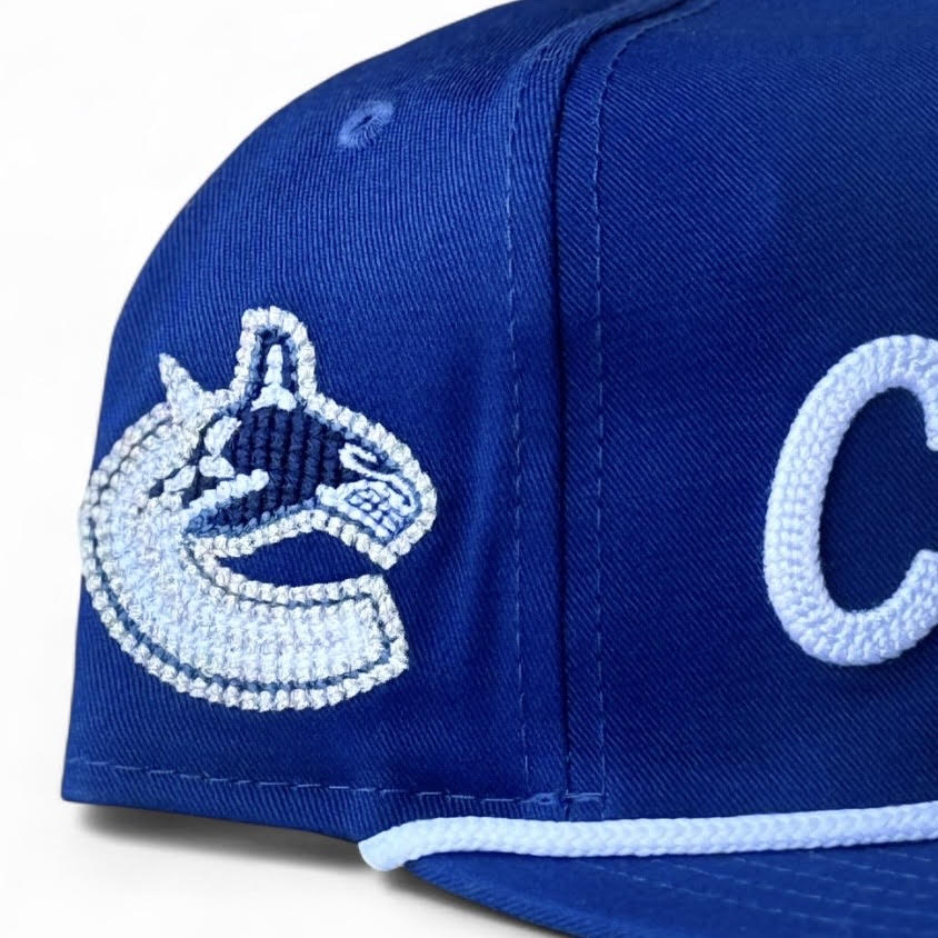 New Era - The Golfer Vancouver Canucks Blue Snapback Hat