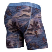 BN3TH - Classic Icon Boxer Brief Vintage Tropics-Heather Fog