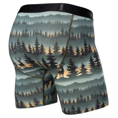 BN3TH - Classic Icon Boxer Brief Forest Stag-Deepest Spruce