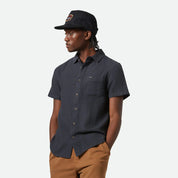 Brixton - Charter Organic Cotton Linen Blend S/S Shirt