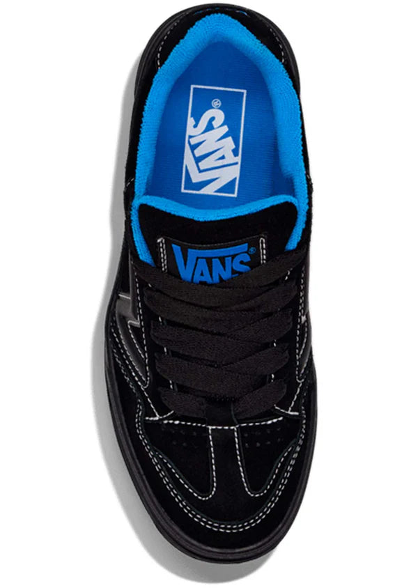 Vans - Upland Junior Black/Bright Azure
