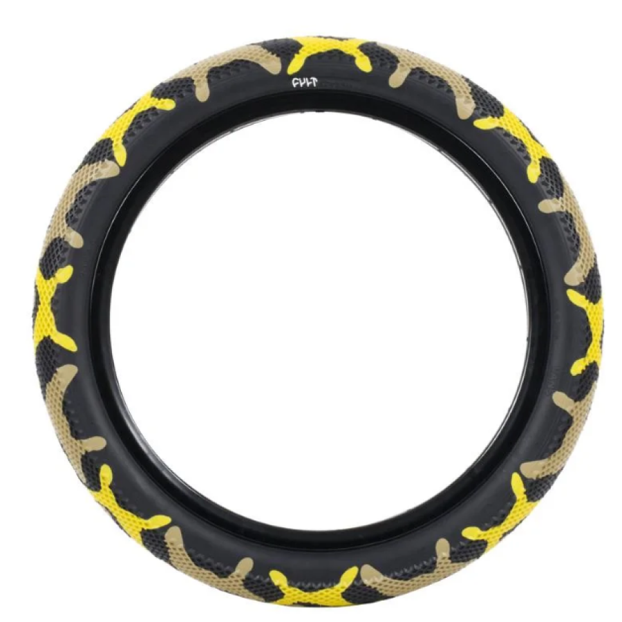 Cult - Vans Tire 20" x 2.40" Yellow Camo