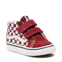 Load image into Gallery viewer, Vans - Toddler Checkerboard Sk8-Mid Reissue V
