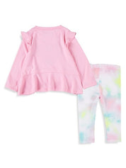 Hurley - Toddler Peplum L/S Leg Set