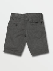 Volcom - Frickin Chino Short Charcoal Heather Youth