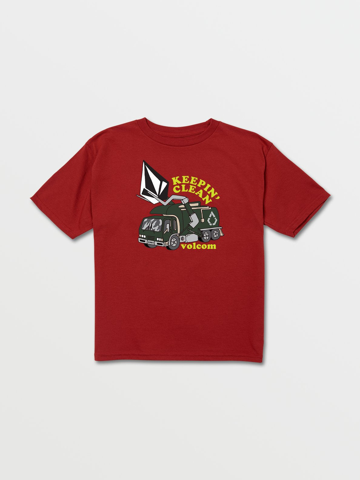 Volcom - Lifter S/S Tee Youth Ribbon Red