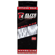 Elite - WAXED Molded Tip Laces