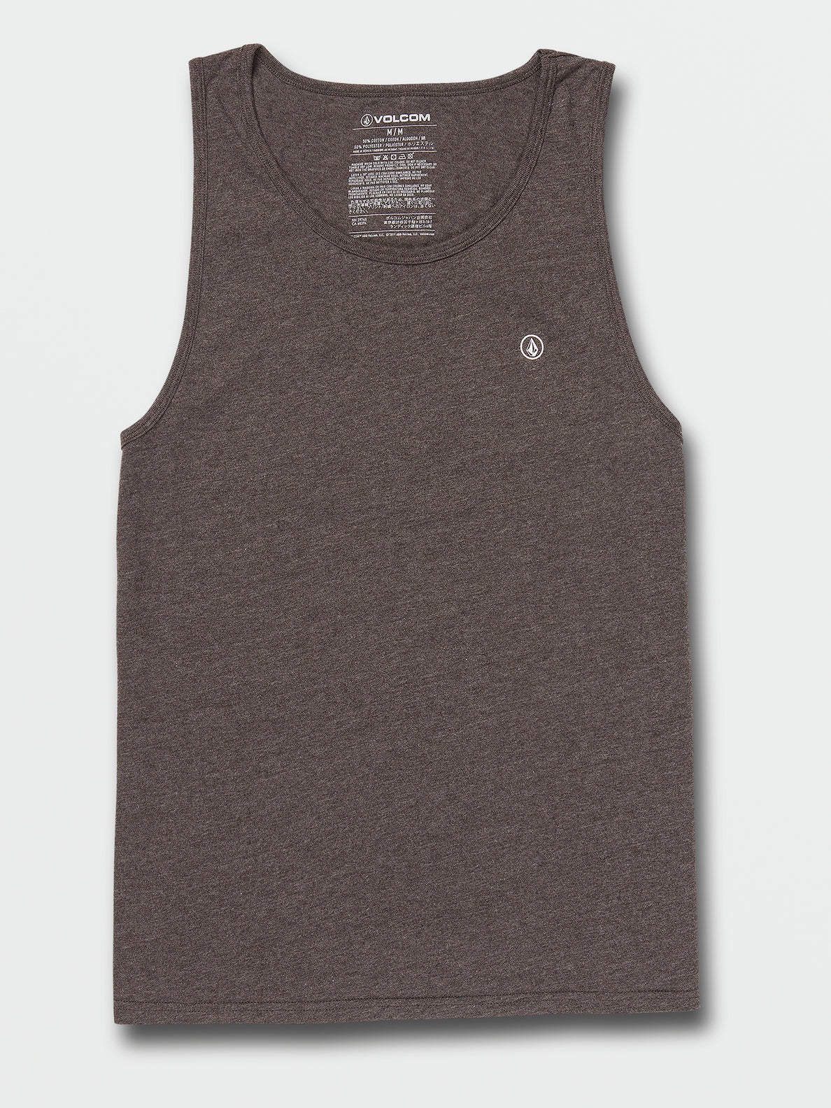 Volcom - Solid Heather Tank Dark Black
