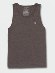 Volcom - Solid Heather Tank Dark Black