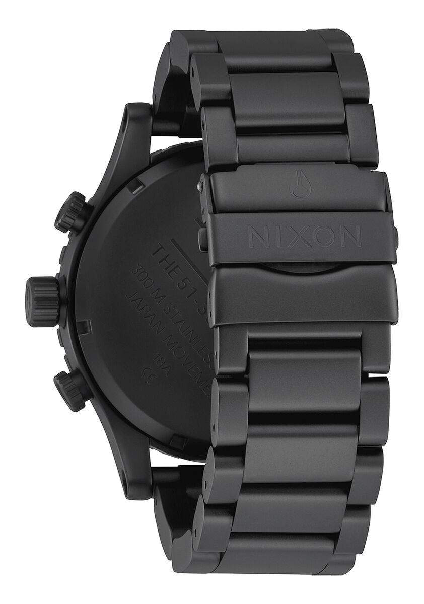 Nixon - 51-30 Chrono All Matte  Black/Black