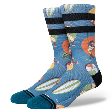 Stance - Monkey Chillin Teal