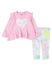 Hurley - Toddler Peplum L/S Leg Set