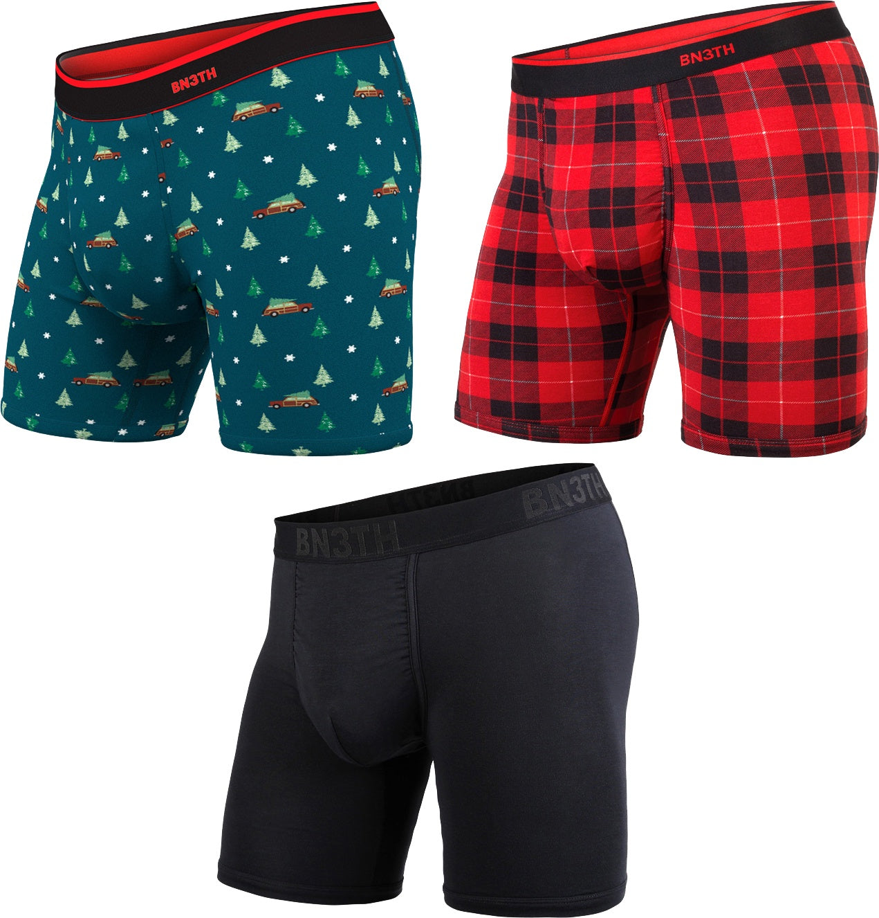 BN3TH - Classic Boxer Brief Home For The Holidays 3Pack