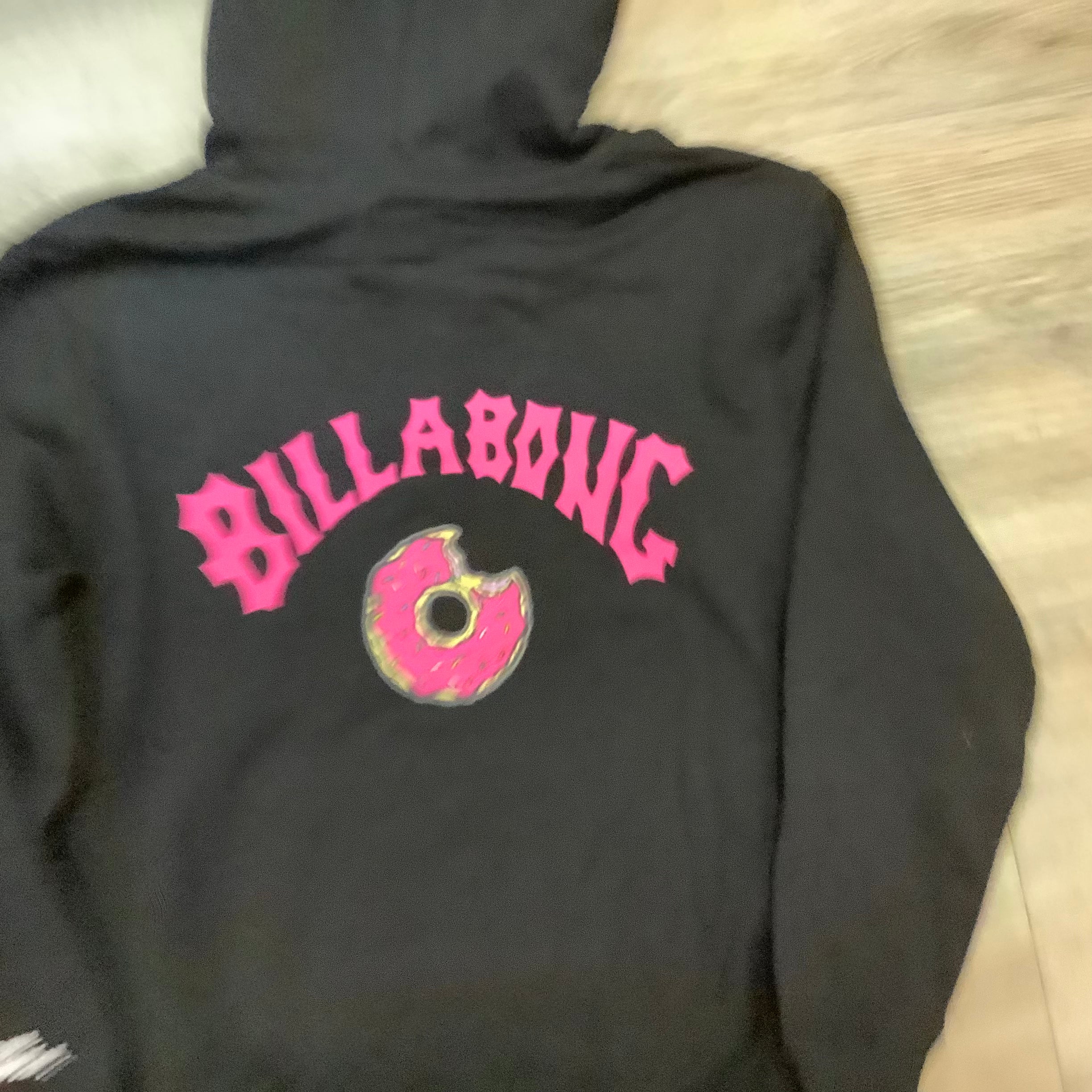 Billabong - Simpsons Donut Black Hoodie Youth Boys