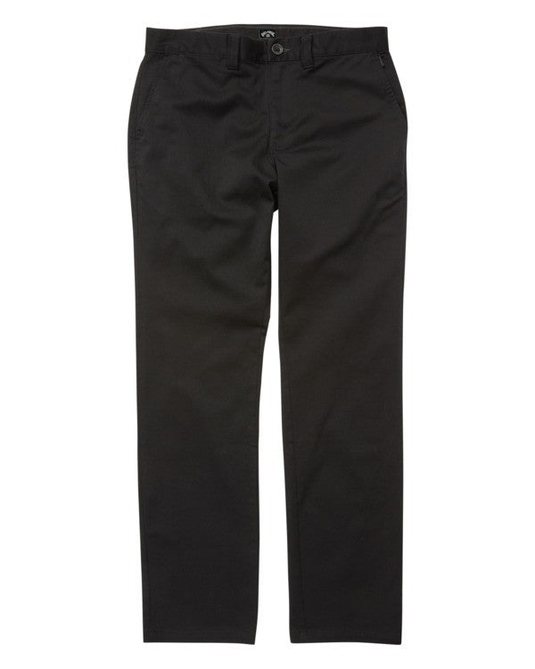 Billabong - Carter little Boys Black Pants