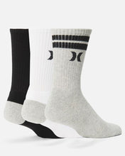 Load image into Gallery viewer, Hurley - 3 Pack Crew Socks
