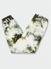 Load image into Gallery viewer, Volcom - Iconic Stone Plus Fleece Pant Lime Tie Dye
