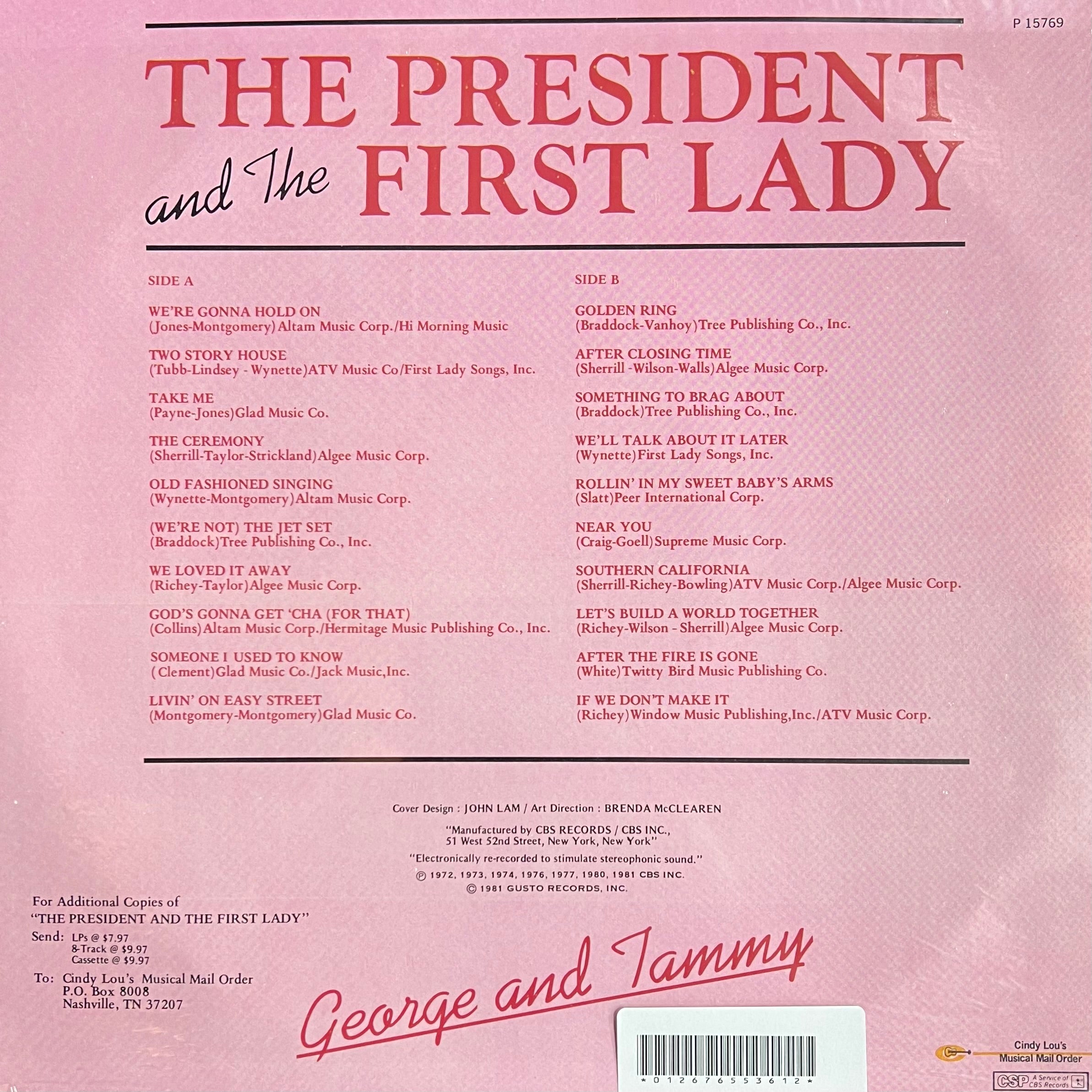 George & Tammy - The President & The First Lady