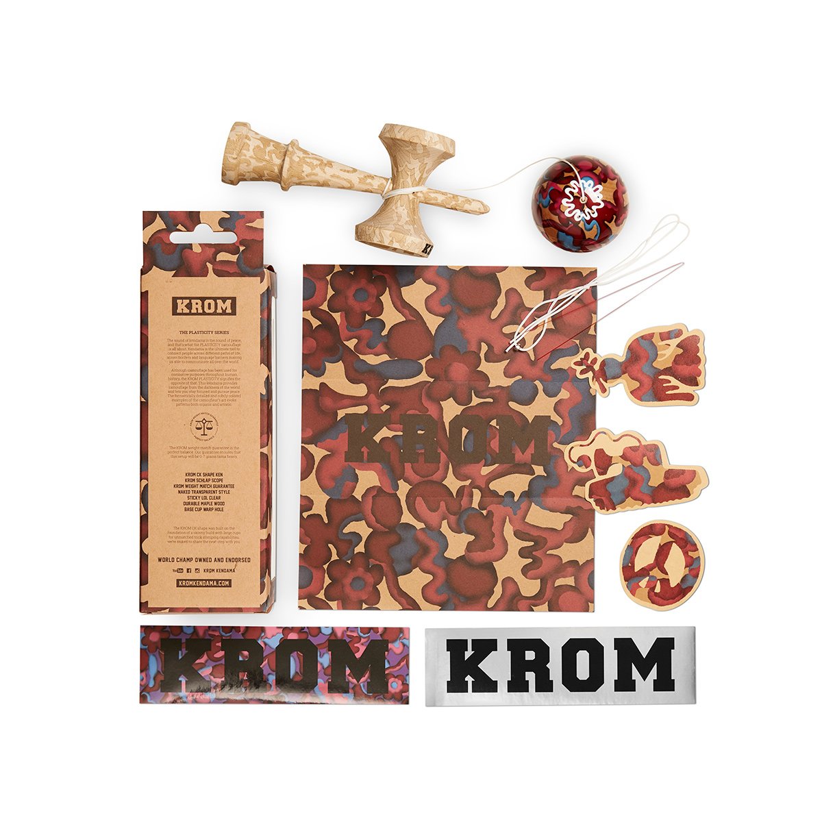 KROM - Naked Plasticity Kendama