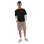 Vans - Boys Long Sleeve Check Twofer