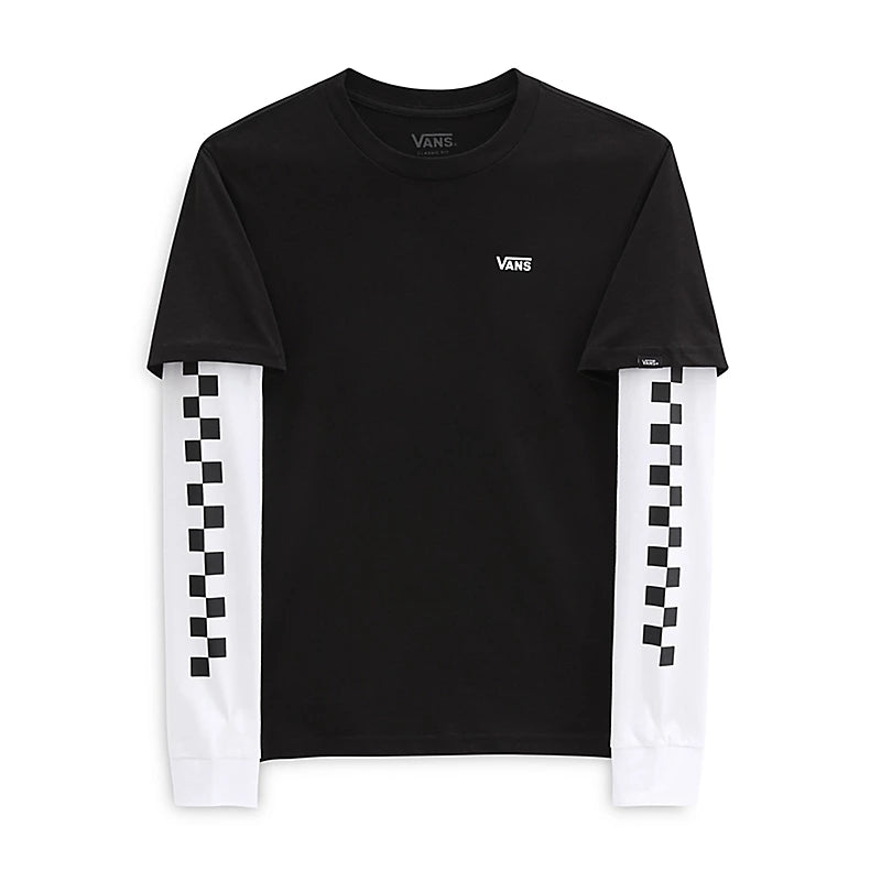 Vans - Boys Long Sleeve Check Twofer