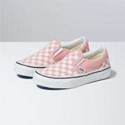 Vans - Kids Checkerboard Classic Slip-On