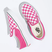 Vans - Classic Slip-On Checkerboard - Fuschia