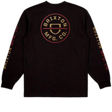 Load image into Gallery viewer, Brixton - Crest L/S Standard Tee

