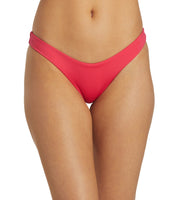 Hurley - Max Solid Cheeky French Bikini Bottoms