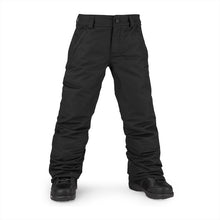 Load image into Gallery viewer, Volcom - Boy’s Black Freakin’ Chino Snowpant

