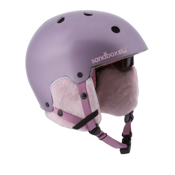burgundy snowboard helmet Sandbox
