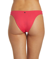 Hurley - Max Solid Cheeky French Bikini Bottoms