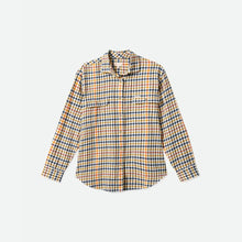 Load image into Gallery viewer, Brixton - Bowery BF Longsleeve Flannel Off White
