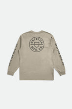 Load image into Gallery viewer, Brixton - Crest L/S Standard Tee
